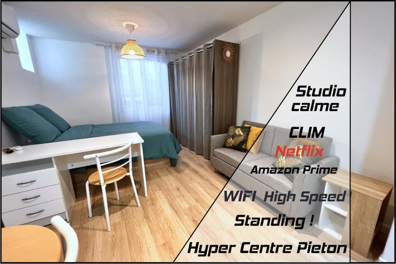Appartements Calmes - Standing - Hypercentre - Clim - Wifi - Netflix 몽펠리에 외부 사진